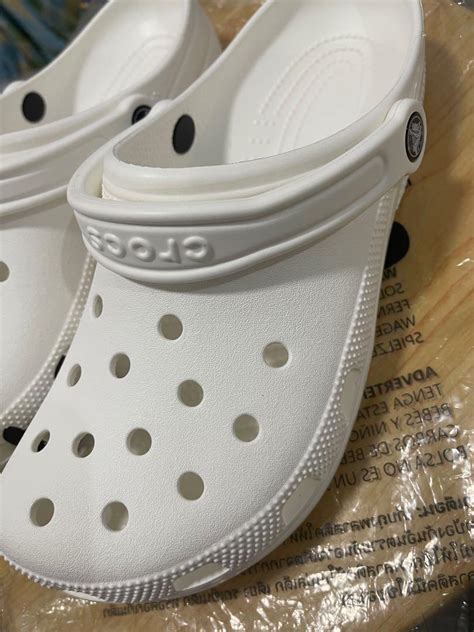 CROCS CLASSIC WHITE MENS SIZE 7,8,9,10, Men's Fashion, Footwear ...