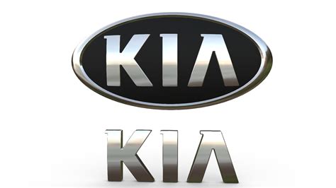 3D badge kia logo | CGTrader