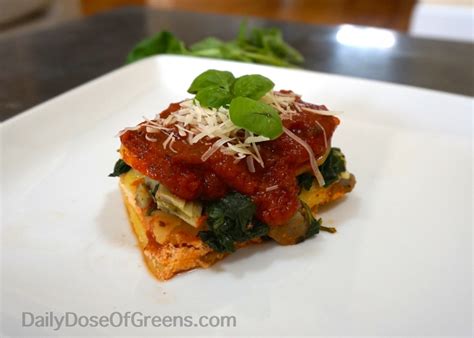 Potato and Spinach Lasagna (Vegan & GF) - Daily Dose of Greens