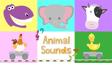 animal sound learning kids - Clip Art Library