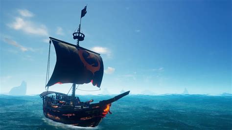 Sea Of Thieves Sloop Ashen Dragon Live Wallpaper - MoeWalls