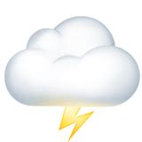 🌩️ Cloud with Lightning Emoji Meaning with Pictures: from A to Z