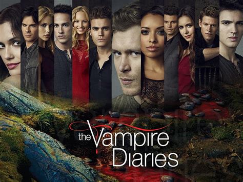 HD wallpaper: The Vampire Diaries (TV Series 2009–2017), poster ...