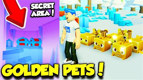 I Got A FULL TEAM OF GOLDEN PETS In Pet Simulator 2 Update And Found ...