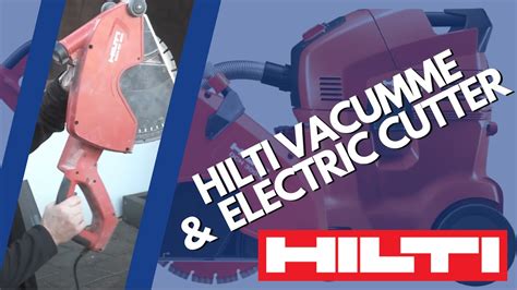 Hilti Vacuum VC 40-U And Grinder DCH-EX 300 | Electrical How To - YouTube