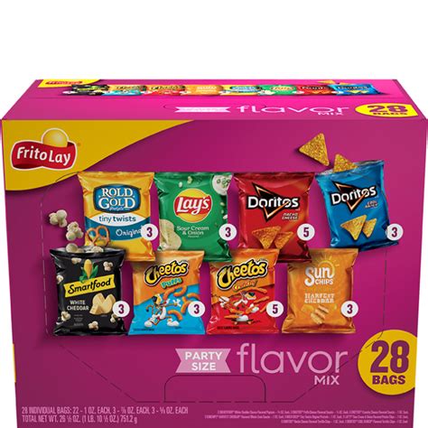 FRITO-LAY® Flavor Mix Party Size Variety Pack | Variety Packs