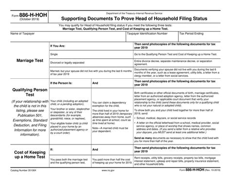 IRS Form 886-H-HOH - Fill Out, Sign Online and Download Fillable PDF ...