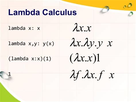 Introduction to lambda expression & lambda calculus