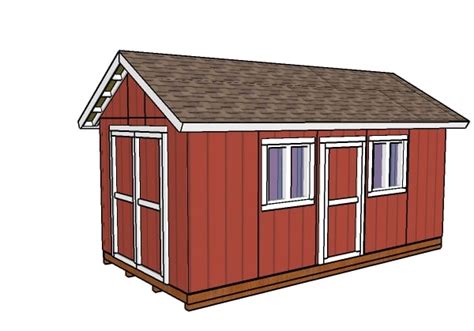 10x20 Shed Plans | MyOutdoorPlans