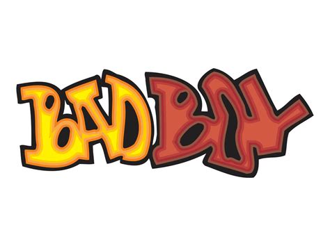 Bad Boy Graffiti Piece Vector Art & Graphics | freevector.com