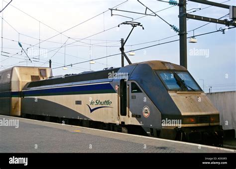 Eurotunnel Le Shuttle train England UK Stock Photo: 6421428 - Alamy