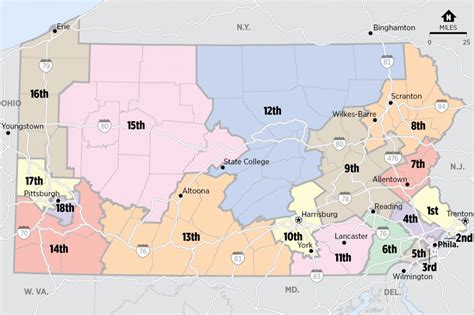 Pa. 2018 election: Find your congressional map district and see who’s ...