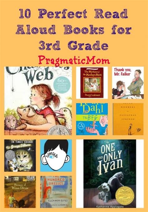 Top 3rd Grade Read Aloud Books - Pragmatic Mom | 3rd grade reading ...