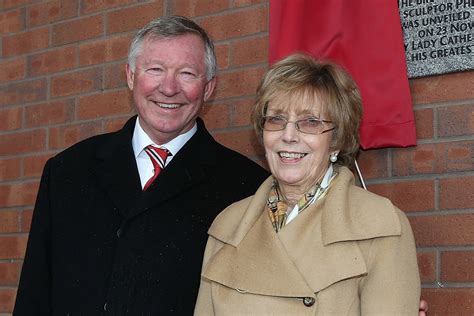 Lady Cathy Ferguson, wife of Manchester United icon…