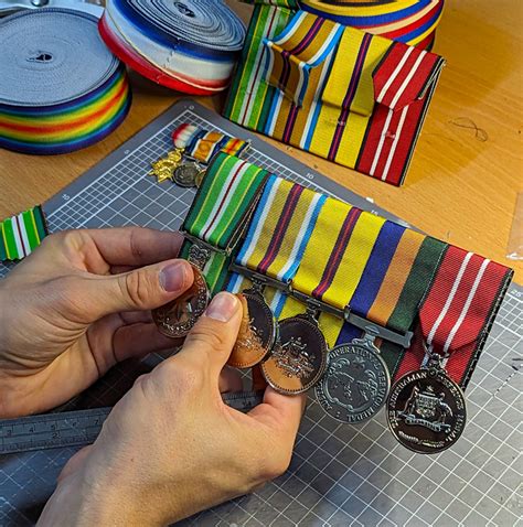 Medal Mounting Services Perth | Military Medals