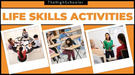 7 Helpful Life Skills Activities For High Schoolers - TheHighSchooler