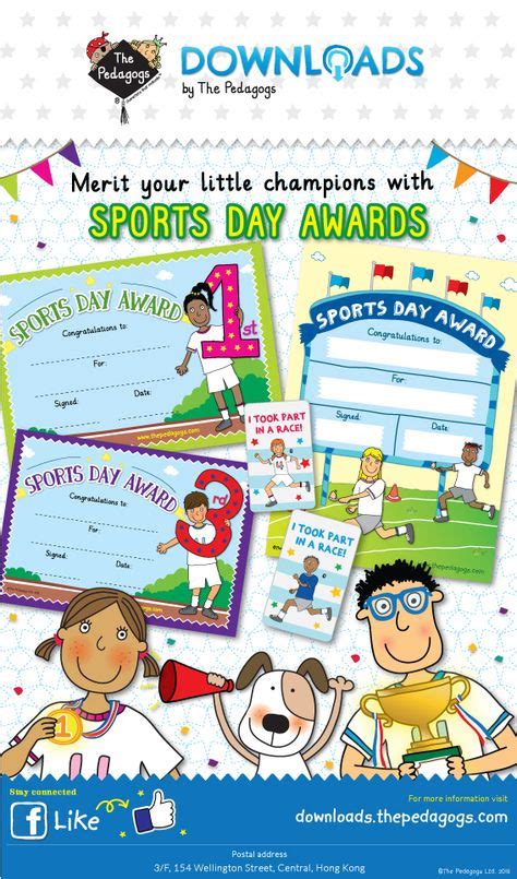 Merit your little champions with our lovely Sports Day Awards! | Sports ...