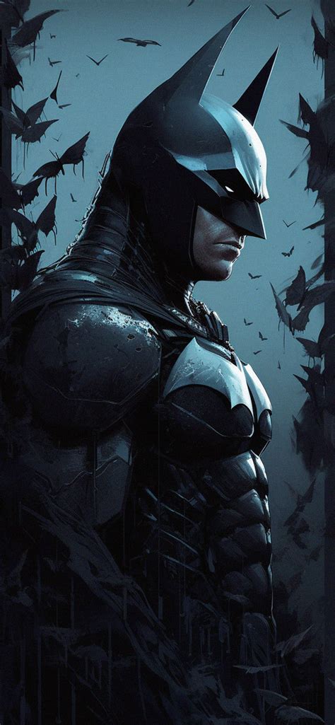 DC Batman Dark Blue Wallpapers - Batman Wallpaper for iPhone