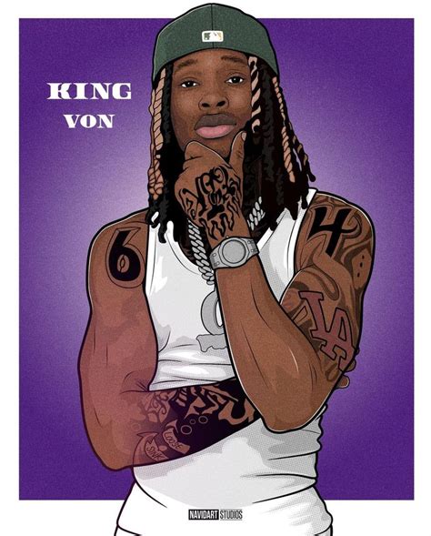 Digital Artist |🎨’s Instagram profile post: “Long live King Von 🕊 ...