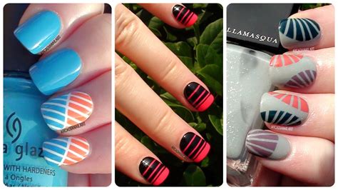 Striping Tape Nail Art Tutorials And Designs To Inspire You More. - Musely