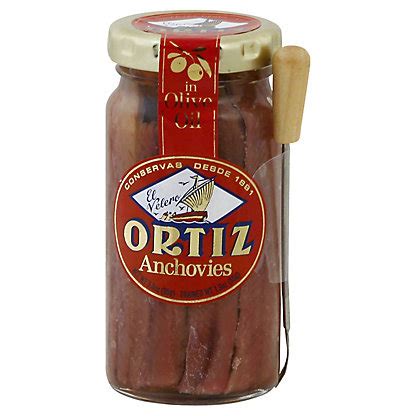 Ortiz Anchovies In Olive Oil With Fork , 3.3 oz – Central Market