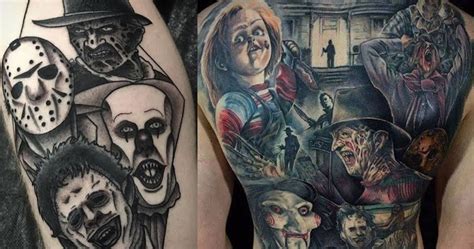 Scary Movie Tattoos Are Helping Fans Find Their New Horror Besties