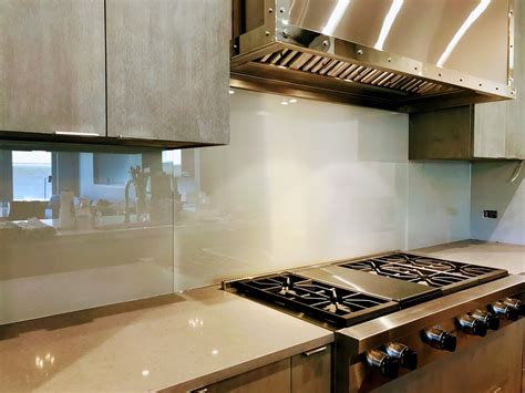 Kitchen glass backsplash, custom back painted glass for kitchen ...