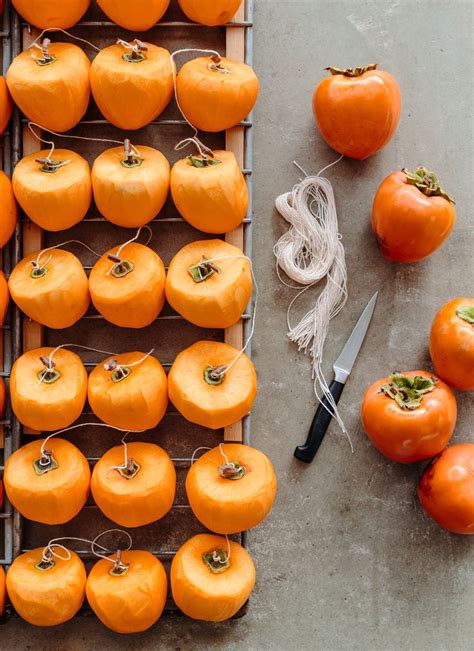 How to Make Dried Persimmons | Persimmon recipes, Persimmons, Persimmon