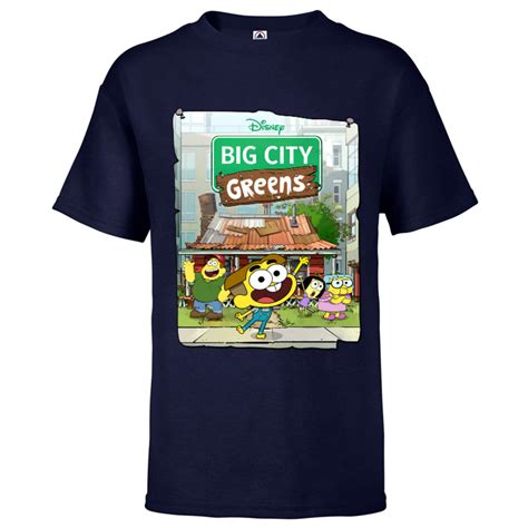 Disney Big City Greens Poster Cricket and Family - Short Sleeve T-Shirt ...