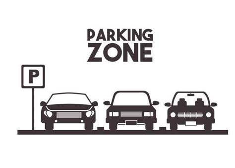 parking lot black and white clipart - Google Search