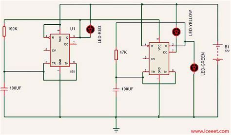 Traffic Light Project | Connection | Procedure | Analysis - ICEEET