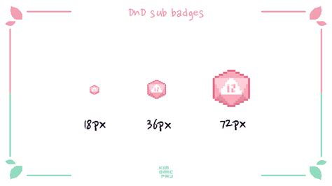 pixel DnD Dice sub badges - Kinome Phylla 's Ko-fi Shop - Ko-fi ️ Where ...