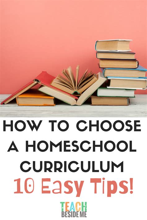 How to Choose a Homeschool Curriculum - Teach Beside Me