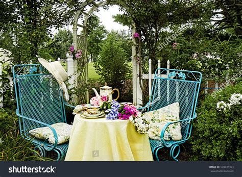 Afternoon Tea Garden Stock Photo 149435393 | Shutterstock