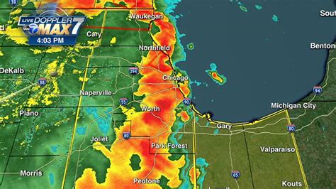 Chicago Weather Live Radar: Rain, thunderstorms possible overnight ...