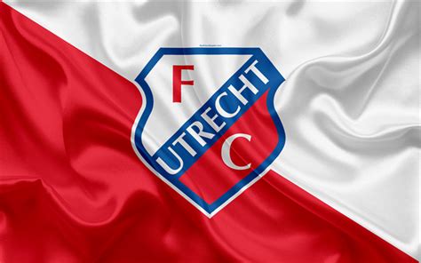 Download wallpapers Utrecht FC, 4k, Dutch football club, Utrecht logo ...