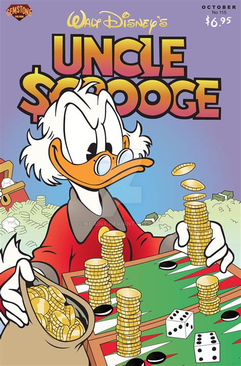 Scrooge McDuck Comic Cover by kcainX on DeviantArt