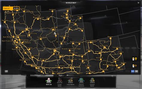 ATS - All Garages And Dealers in Map DLCs V0.1 (1.36.x) | American ...