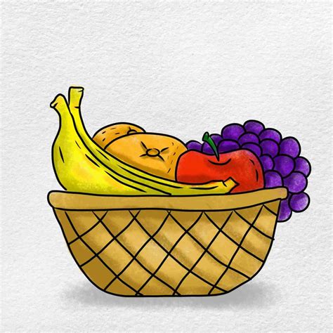 How To Draw A Fruit Bowl HelloArtsy | atelier-yuwa.ciao.jp