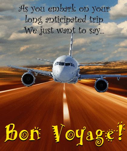 Long Anticipated Trip. Free Bon Voyage eCards, Greeting Cards | 123 ...