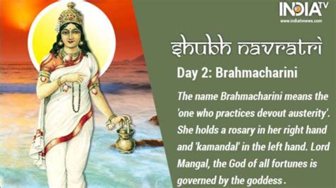 Happy Navratri 2022 Day 2: Worship Maa Brahmacharini; Know Shubh ...