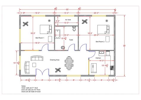 How To Draw A Floor Plan In Autocad - Design Talk