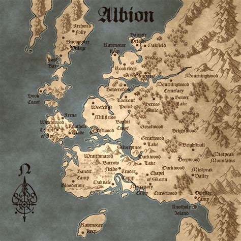 Do we have a full map of Albion? : r/Fable