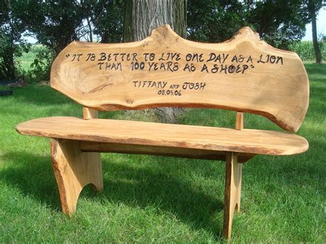 Wooden Bench Outdoor, Rustic Wood Bench, Cedar Bench, Solid Wood ...