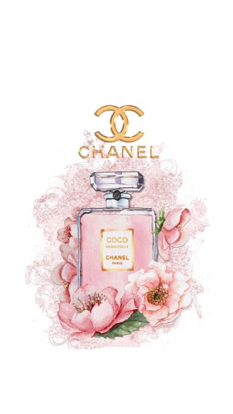 Coco Chanel Logo iPhone Wallpapers on WallpaperDog in 2022 | Chanel ...