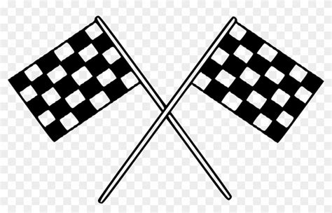 Flags Checkered Finish Racing Png Image - Race Flags Clip Art ...