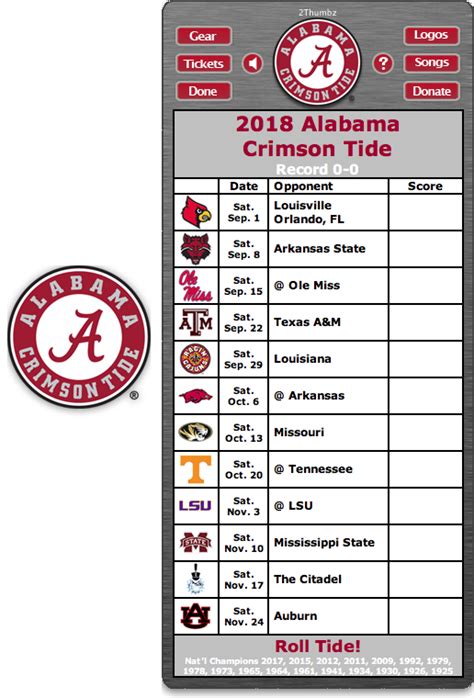 Bama Football Schedule 2023 - Alabama Football Schedule 2023