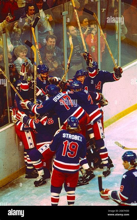 1980 winter olympics usa hockey hi-res stock photography and images - Alamy