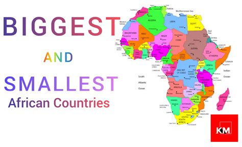 Top 20 Largest and Smallest Countries In Africa 2023 - Kenyan Magazine