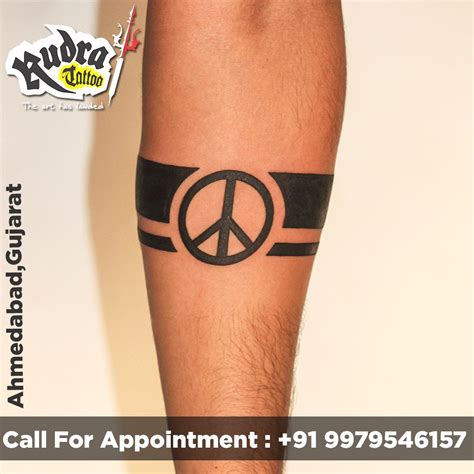 Peace Tattoo | Band tattoo, Peace sign tattoos, Tattoos